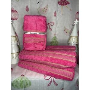 Juicy Couture Bath Towel Set-4 towels